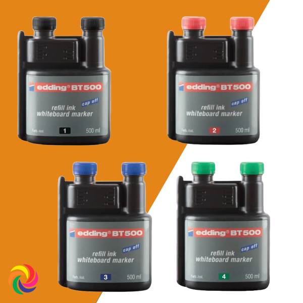 TINTA DE RECARGA EDDING BT 500 PARA MARCADOR BORRABLE