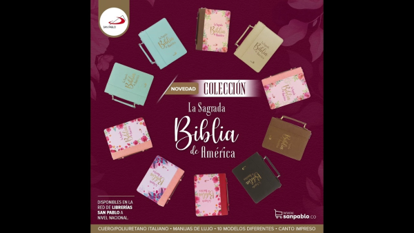 SAGRADA BIBLIA AMERICA COLECCION ESTUCHE ED SAN PABLO