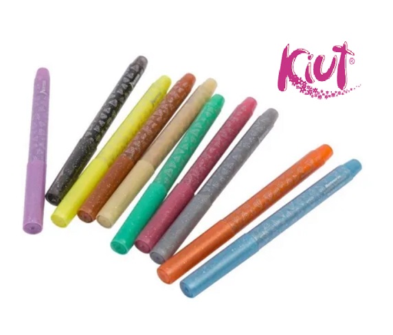 MARCADORES NORMA KIUT GLITTER X 10