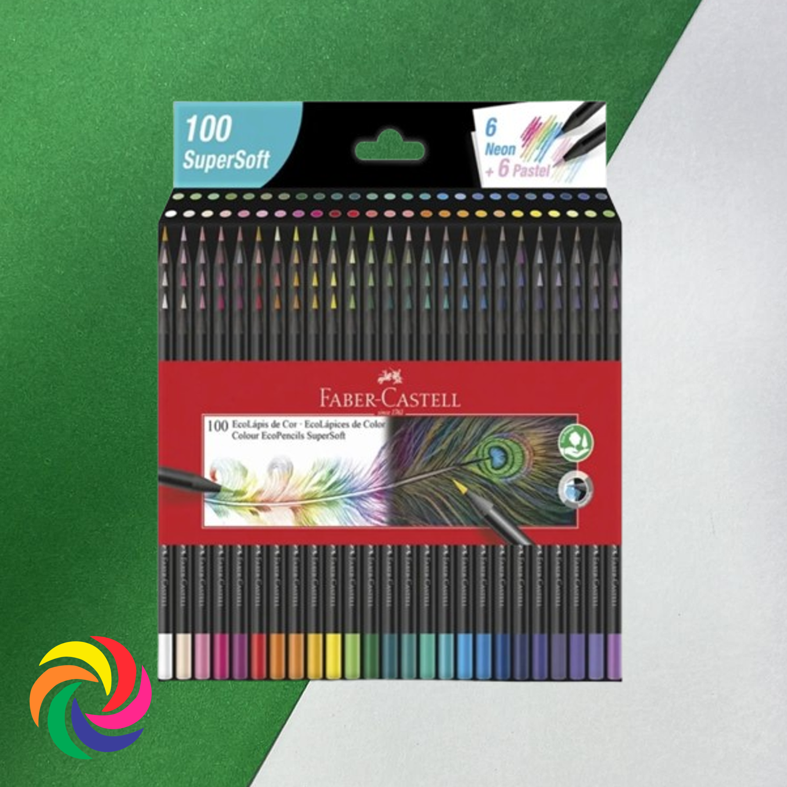 COLORES FABER SUPERSOFT X 100 UNIDADES