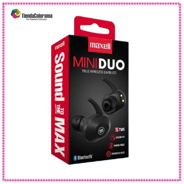AUDIFONOS MAXELL INALAMBRICO MINIDUO BLUETOOTH