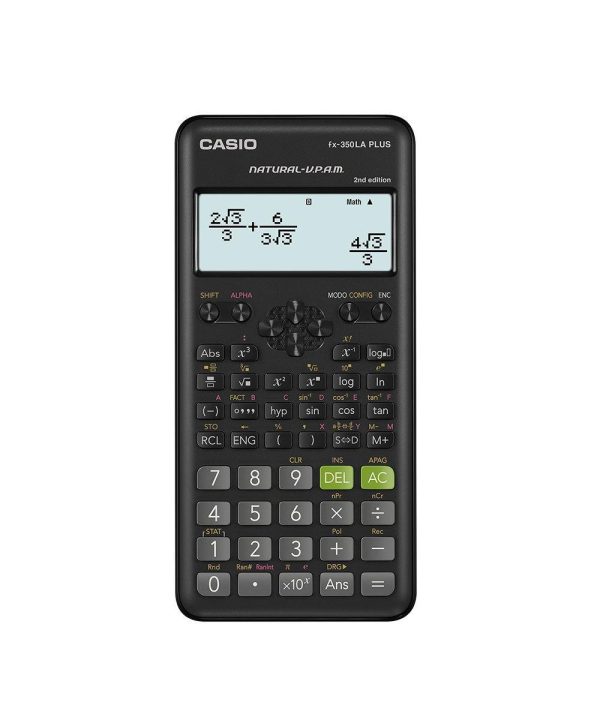 CALCULADORA CIENTÍFICA CASIO FX-350LAPLUS-2-WDT