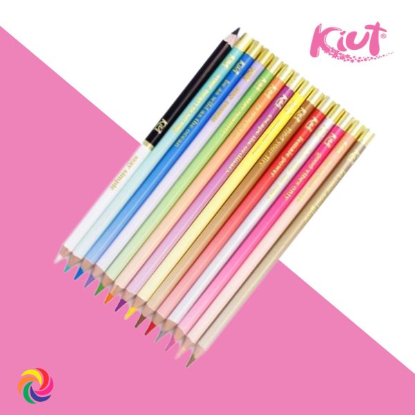 kiut0003 CAJA DE COLORES KIUT X 15 UNIDADES