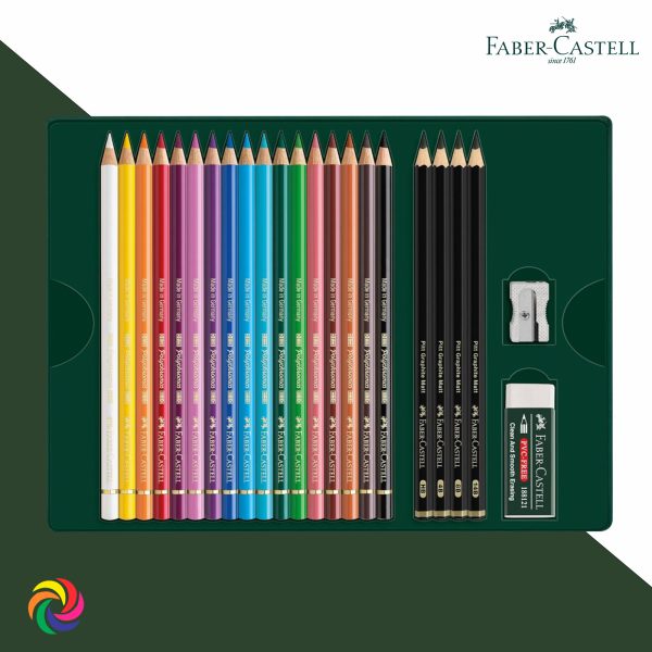 Set Polychromos & Pitt Grafito Matt x 23