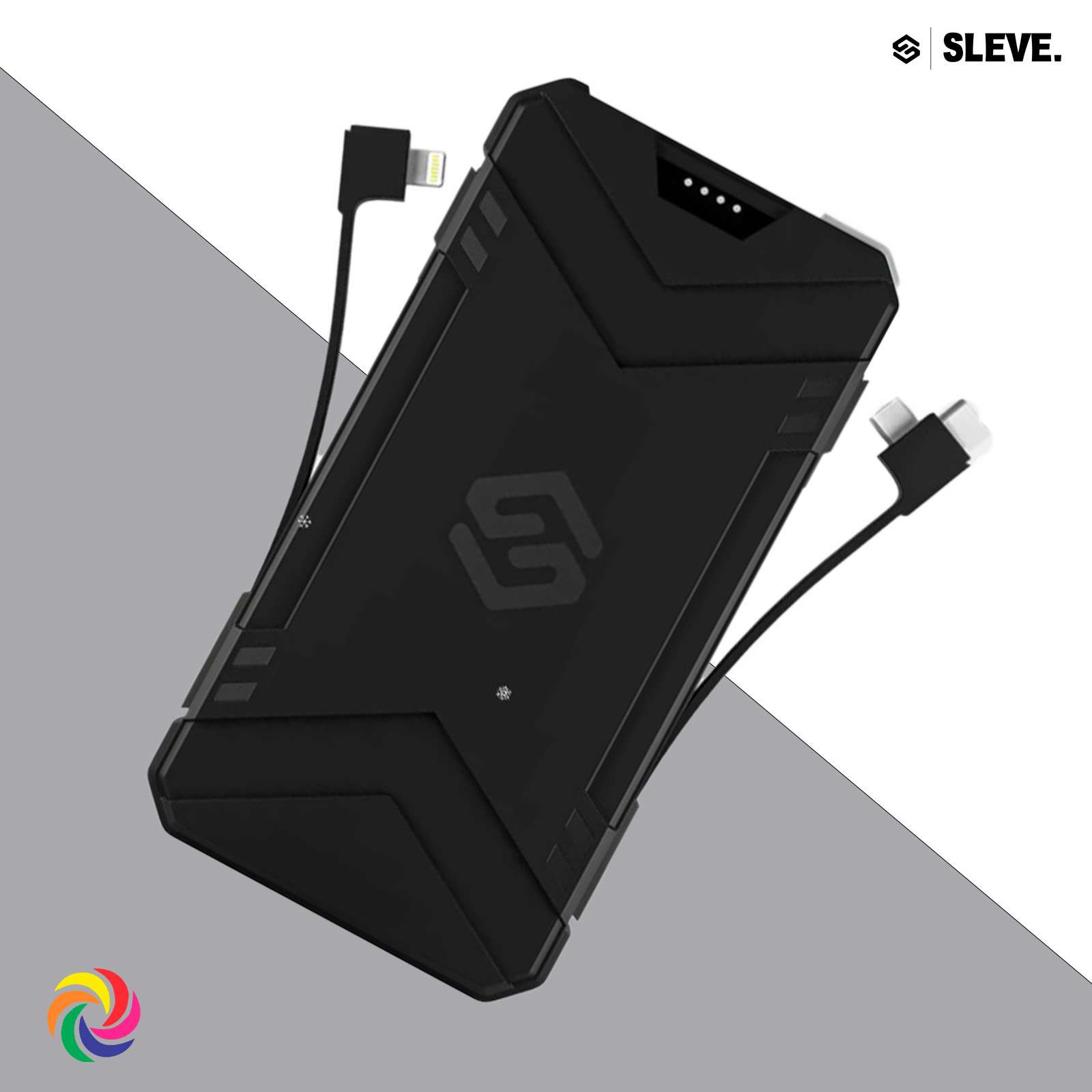Bateria externa Sleve Power X 10.000 mAh