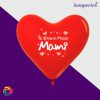 GLOBO C-12 SEMPERTEX CORAZON CON MENSAJE *50 UND