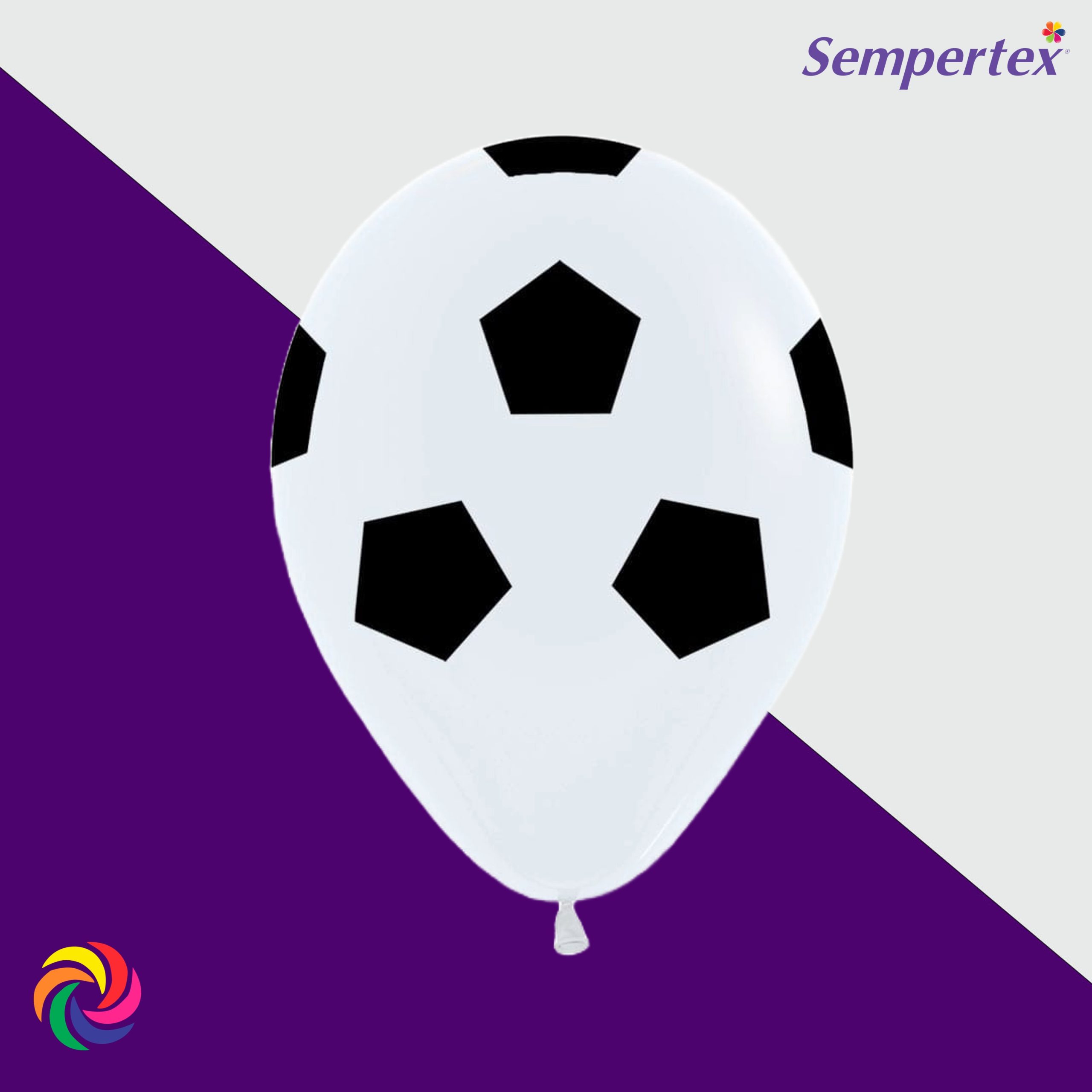 GLOBO R-12 INFINITY FASHION BALON FUTBOL BLANCO X50