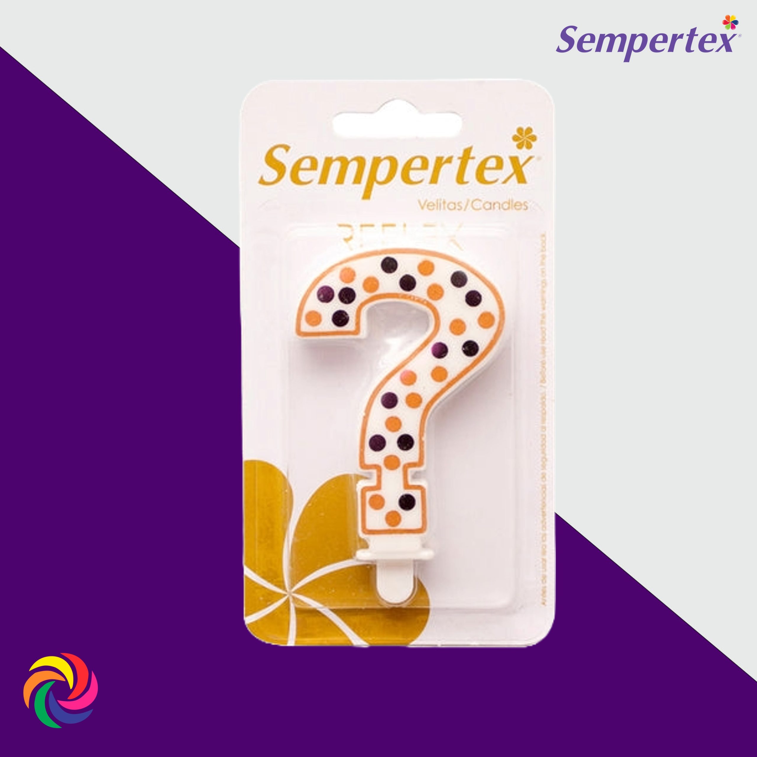 VELA NUMERO POLKA SEMPERTEX
