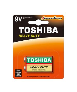 PILA TOSHIBA ZINC 9V BLISTER X1