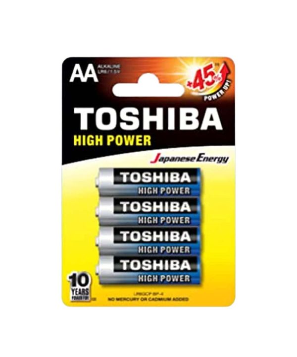 PILA TOSHIBA ALCALINA AA BLISTER X4
